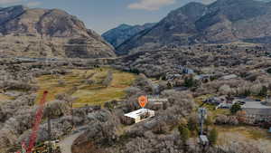 View of mountain background