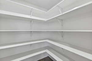 View of storage area