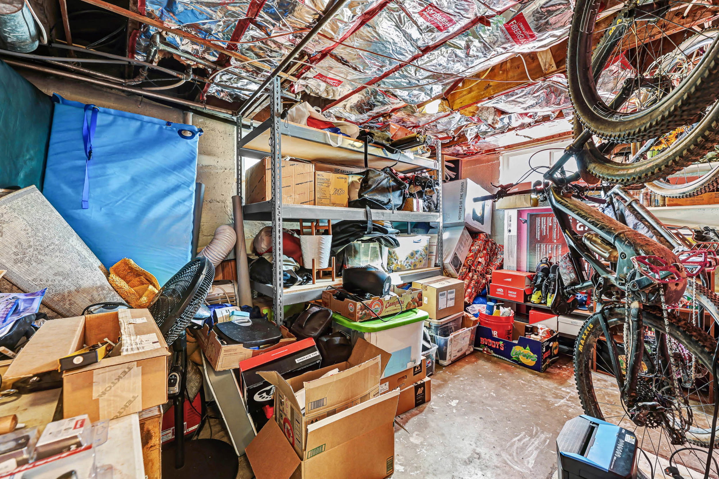 View of storage area