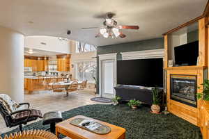 Living Room to Dining Room