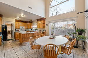 Main Dining Room & Kitchen