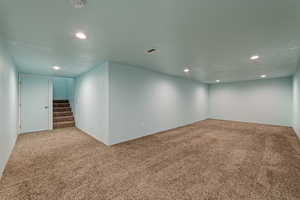 Basement Theater Room