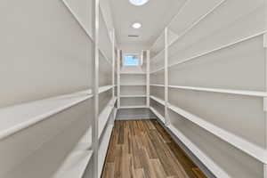 View of storage area