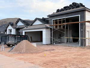 View of property under construction