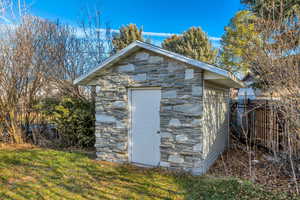 View of outdoor structure