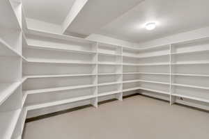 View of storage area