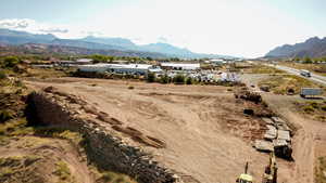 View of mountain background