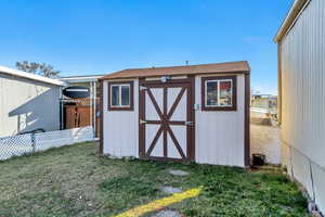 View of shed