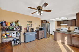 Dinning area and kitchen