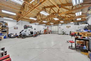 Massive (2,000 foot) heated garage