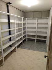 View of storage area