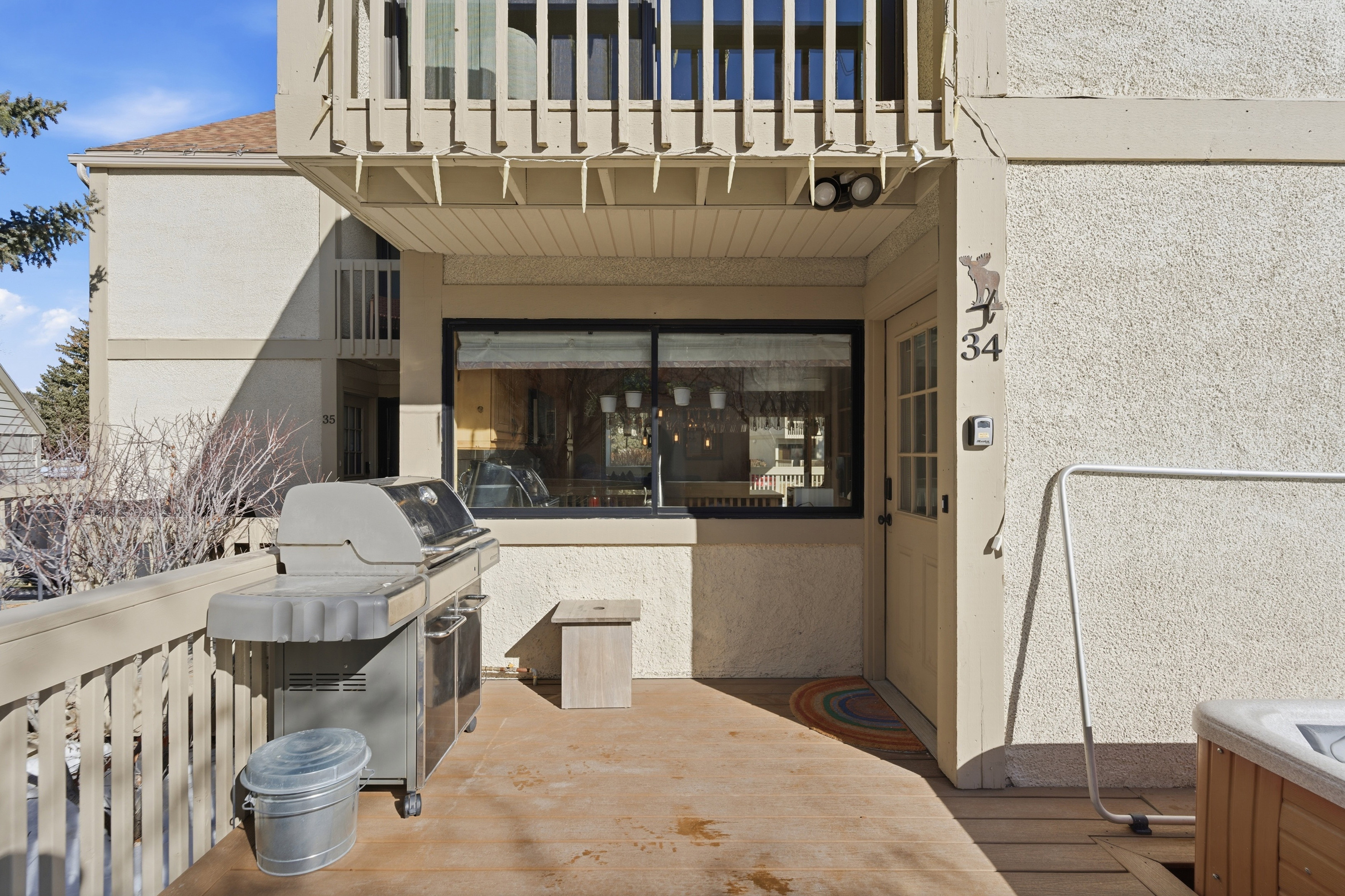 Patio / terrace featuring grilling area