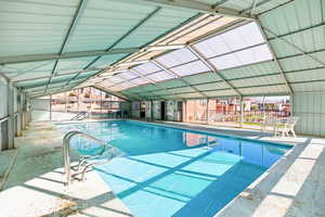 View of indoor community pool