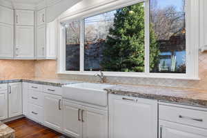 Kitchen with Farm Sink
