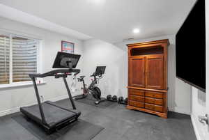 Basement Gym/Bedroom