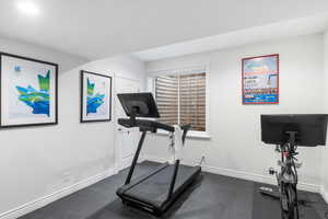 Basement Gym/Bedroom