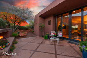 View of patio / terrace with french doors