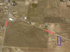 View of area from above