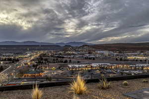 View of mountain background