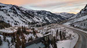 Hellgate Condo's Sunset Down Canyon View