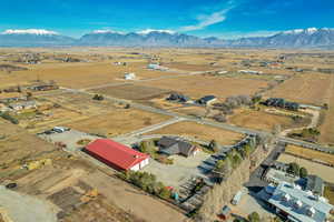 View of rural area featuring a mountainous background
