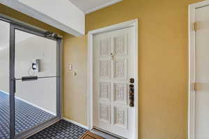 Entrance to property