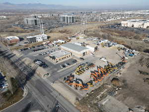 Aerial view of property's location