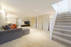 Downstairs living room