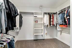 Large walk-in closet