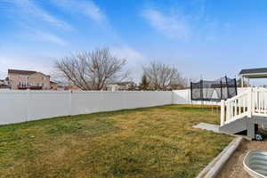 extra-large, private concrete patio located behind the third-car garage, along with patio lighting, a smart sprinkler system, and a fully fenced yard with no backyard neighbors