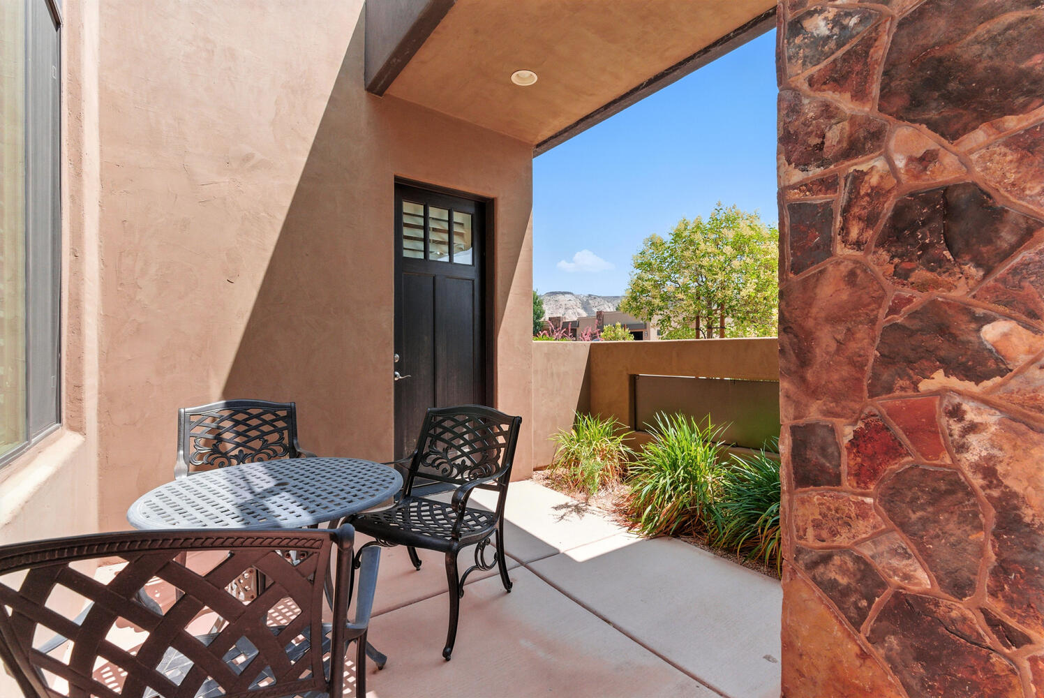 View of patio / terrace featuring outdoor dining space