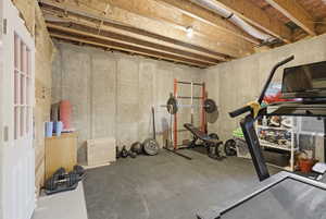 View of workout room