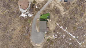Aerial overview of property's location