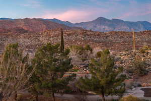 View of mountain backdrop