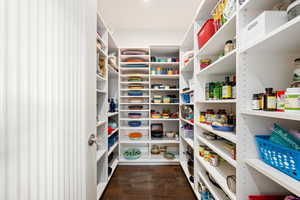 View of storage area