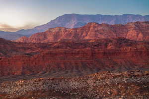 View of mountain background