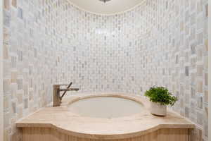 Bathroom with a sink