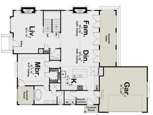 View of floor plan / room layout