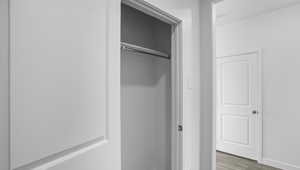 View of closet