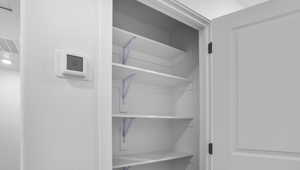 View of closet
