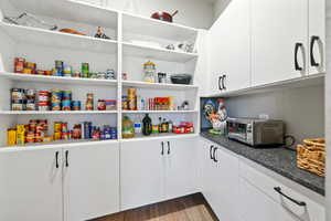 View of storage area