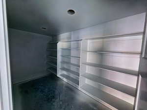 View of storage area