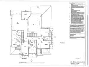 View of floor plan / room layout