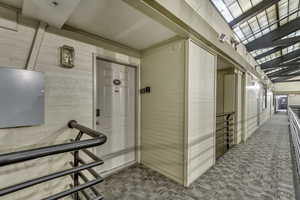 Entrance to property