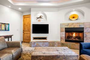 1-bedroom side of home (Family Room)