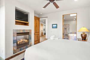 1-bedroom side of home (Primary Bedroom)