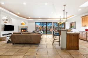 1-bedroom side of home (Family Room)