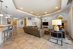 1-bedroom side of home (Family Room)