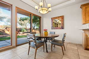 1-bedroom side of home (Dining)