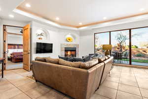 1-bedroom side of home (Family Room)